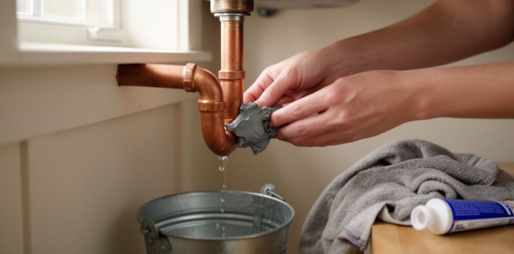 Как выбрать и правильно применять ремонтные материалы для дома: клеи, герметики и составы при протечке трубы